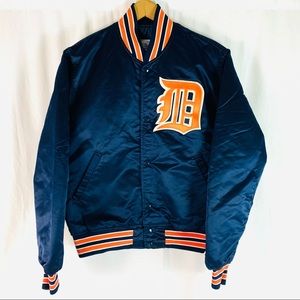 Detroit Tigers Starter Vintage 90s Diamond Collection Medium Jacket MLB